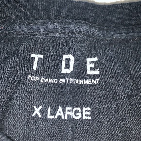 TDE Schoolboy Q Blank Face Tour T-shirt RARE Size XL - Picture 6 of 6